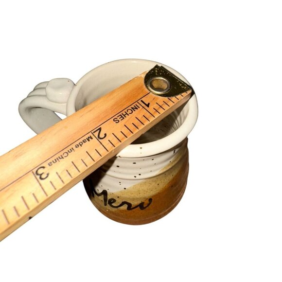 Clay In Mind Handmade Ceramic Mug 10 Oz Speckled Design San Diego - Picture 5 of 6